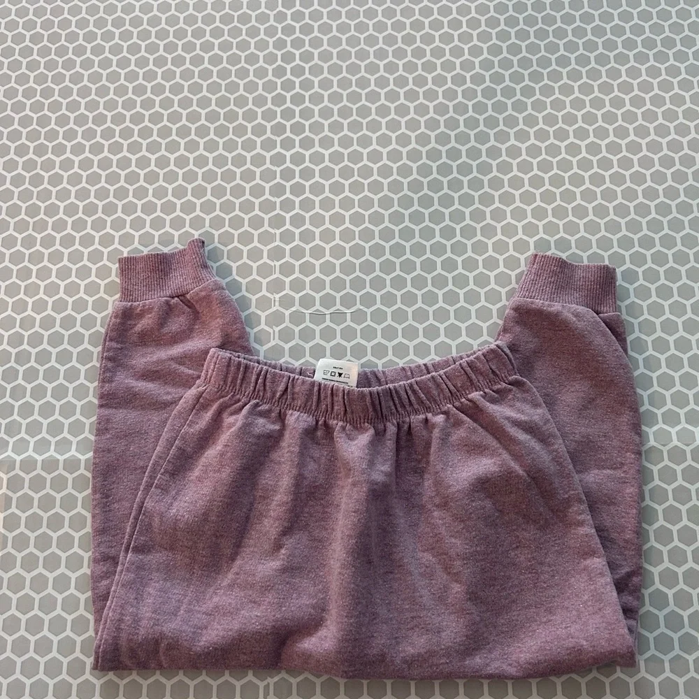 Jessica Simpson Heathered Pink Toddler Pants Set with a Rainbow     Size 3T